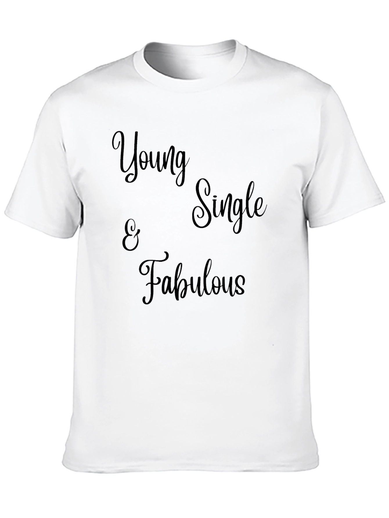 Young Single & Fabulous Black T-Shirt