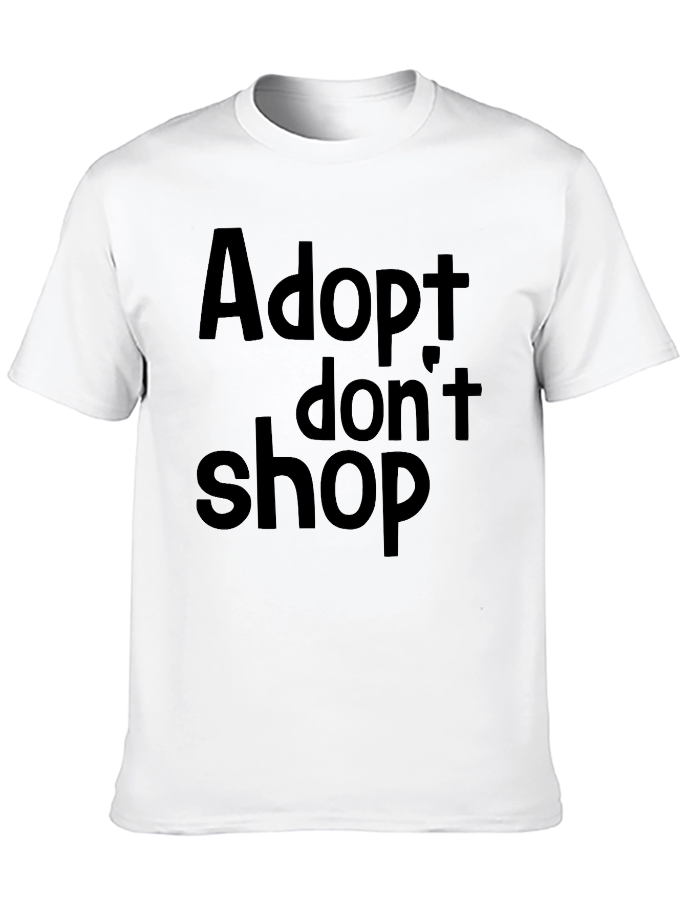 Adopt Dont Shop Graphic Tee