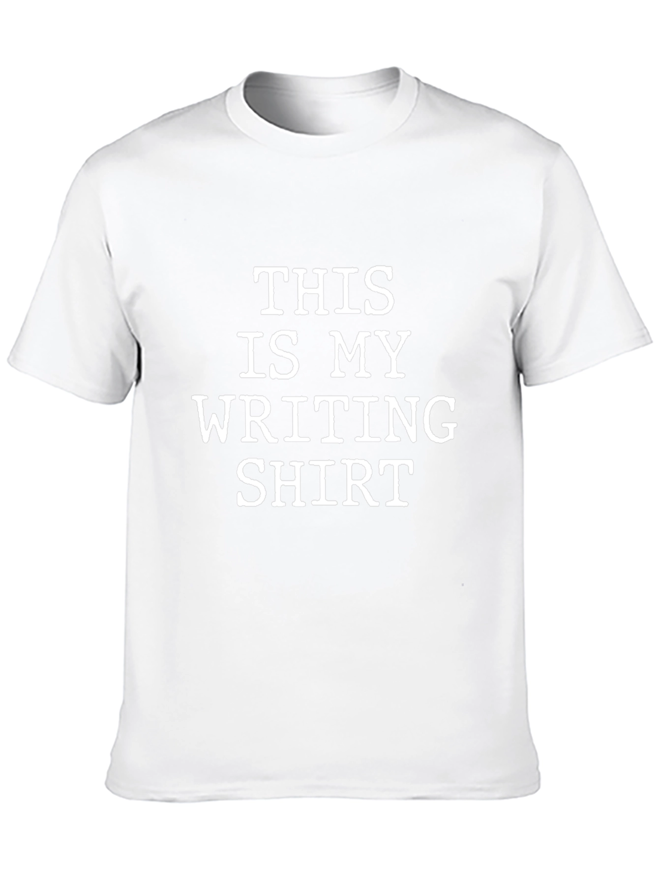 This Is My Writing Shirt - Black Tee