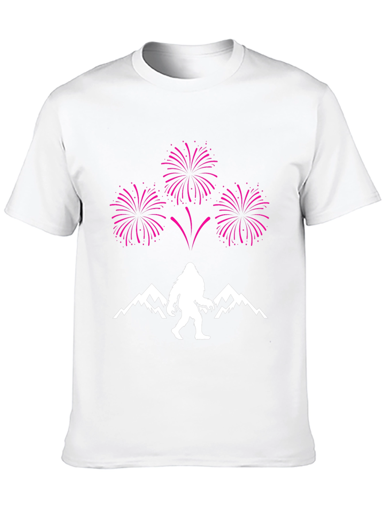 Bigfoot Fireworks Graphic Tee - Black