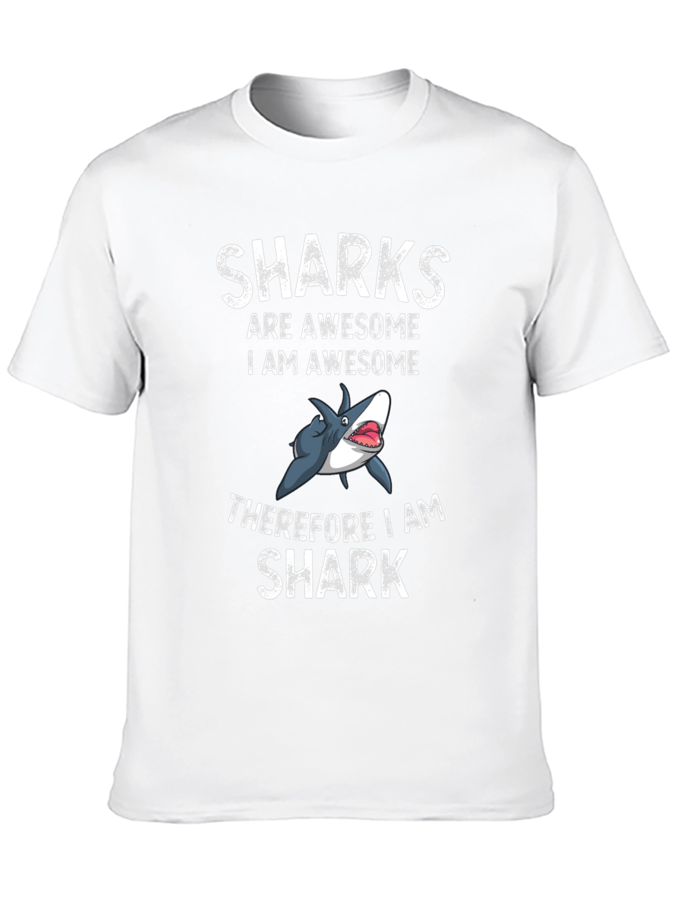 Awesome Shark Graphic T-Shirt