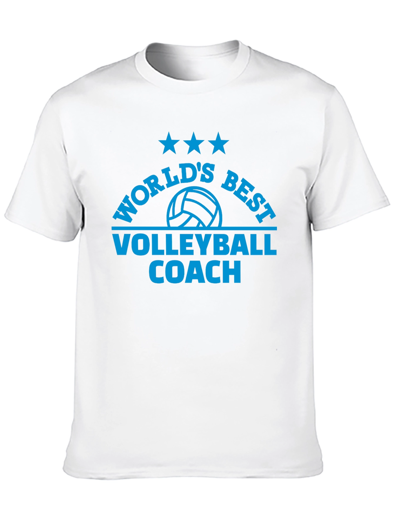 Worlds Best Volleyball Coach Graphic T-Shirt