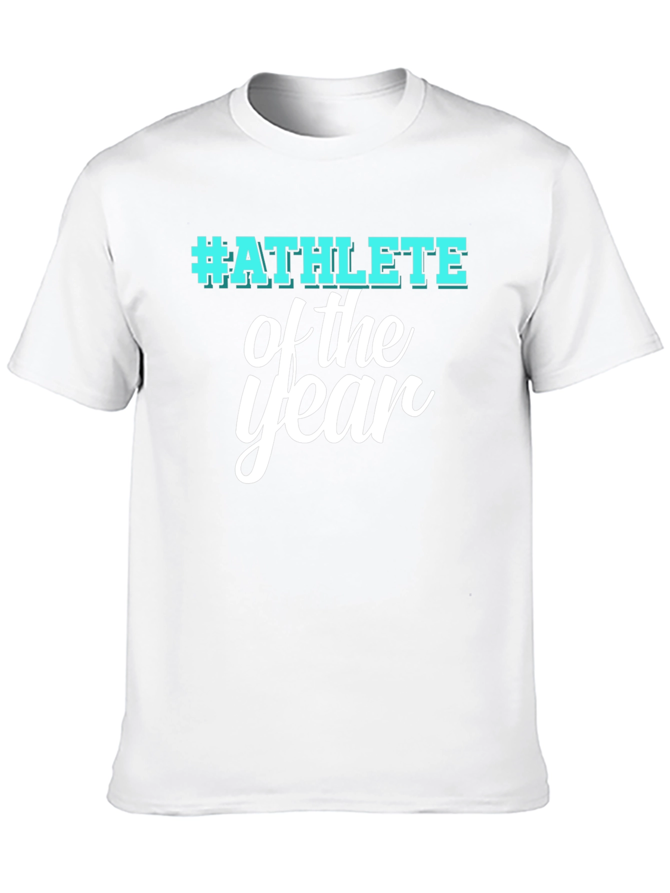 Athlete of the Year Black Graphic T-Shirt