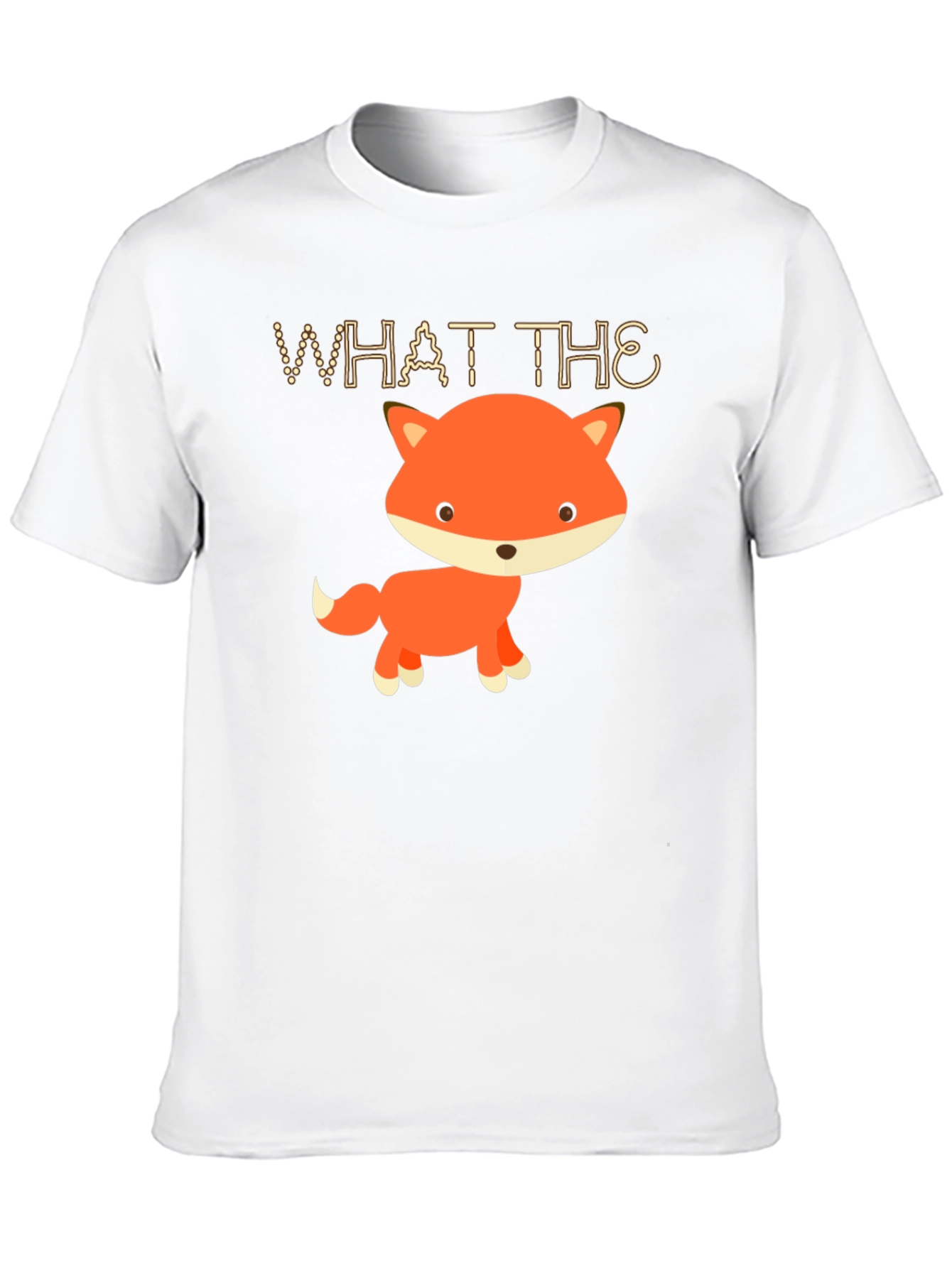 What the Fox T-Shirt - Cute Animal Graphic Tee