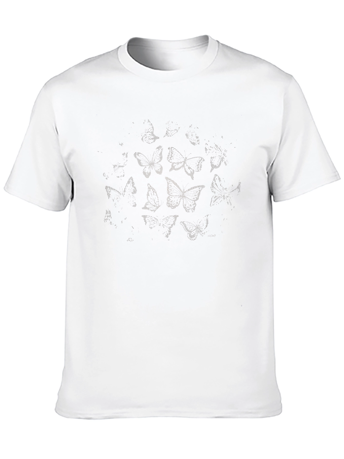Black Butterfly Graphic T-Shirt