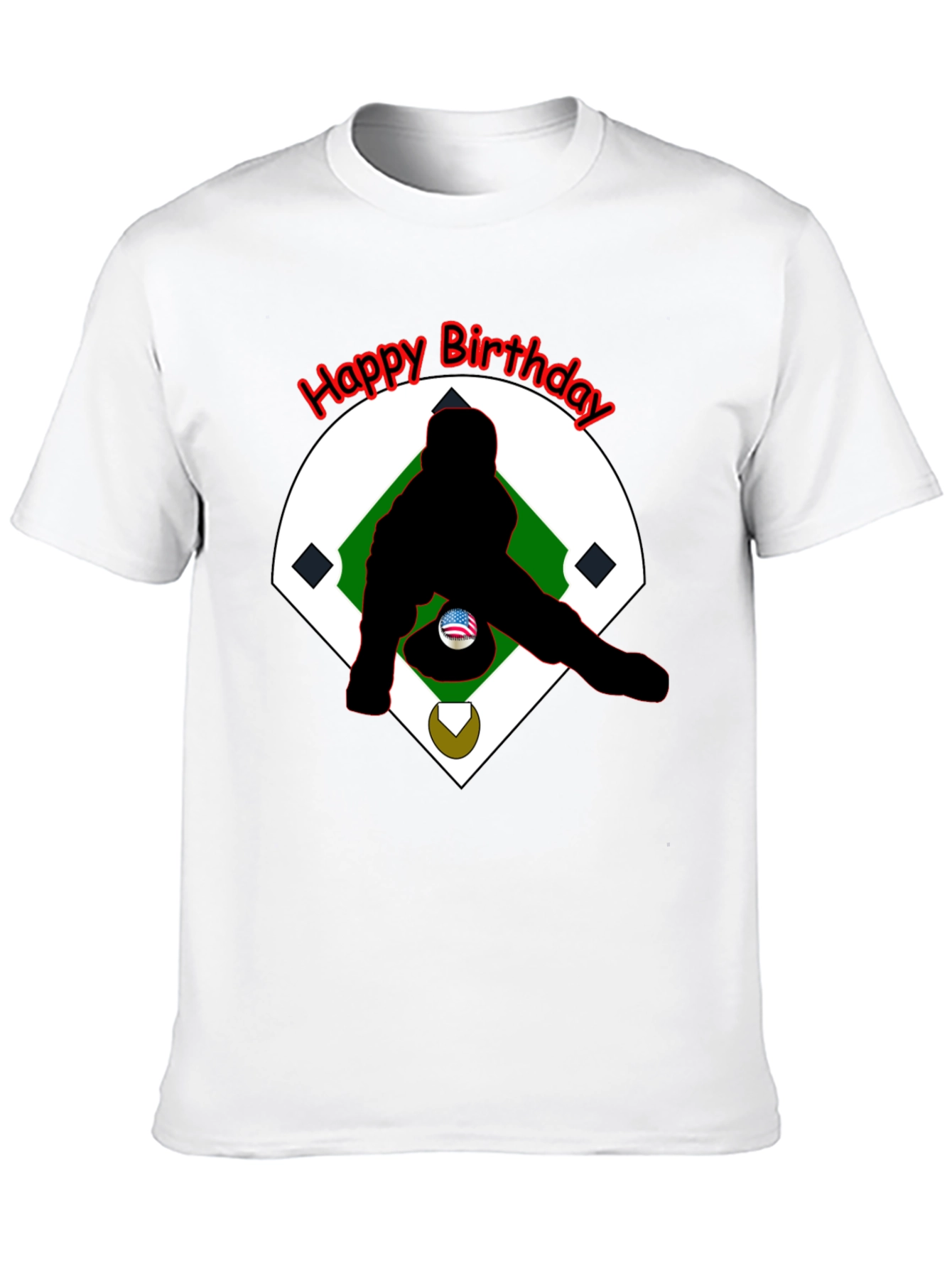 Baseball Birthday T-Shirt - Batter Up!