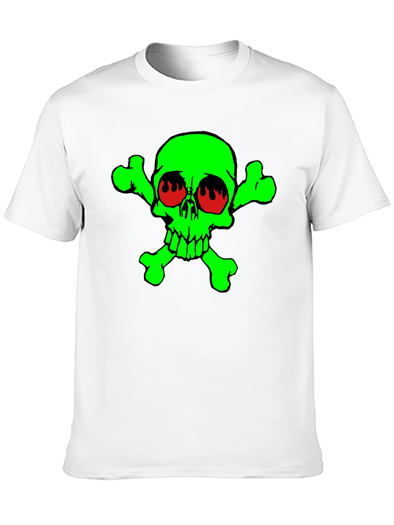 Toxic Skull Graphic T-Shirt