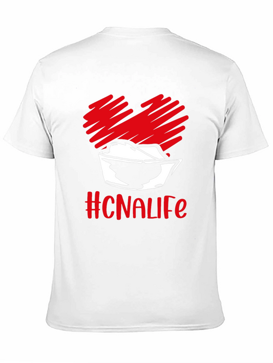 #CNALife Heart Graphic Tee - Certified Nursing Assistant Pride