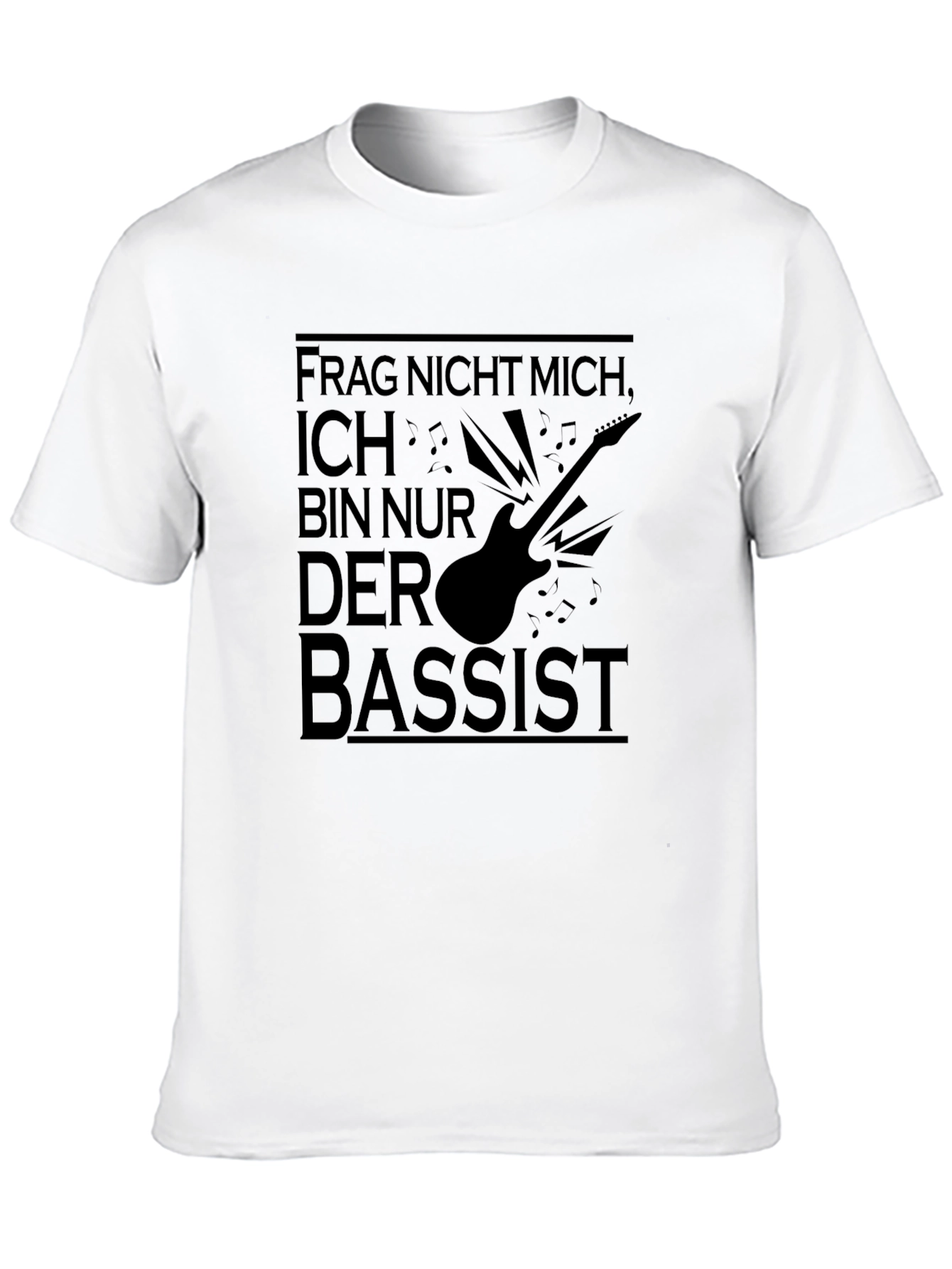 Bassist T-Shirt - German Text Design