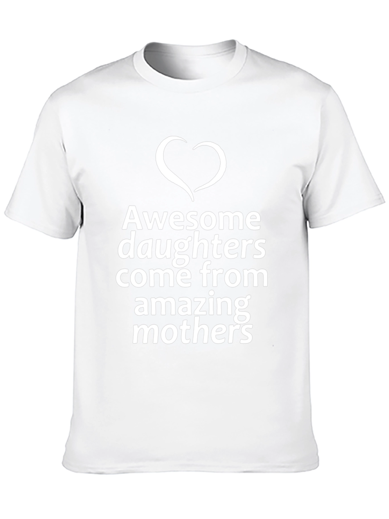 Awesome Daughters T-Shirt - Mothers Day Gift