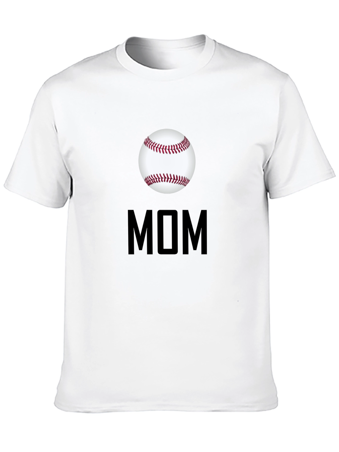 Baseball Mom Graphic T-Shirt - Sporty Casual Tee