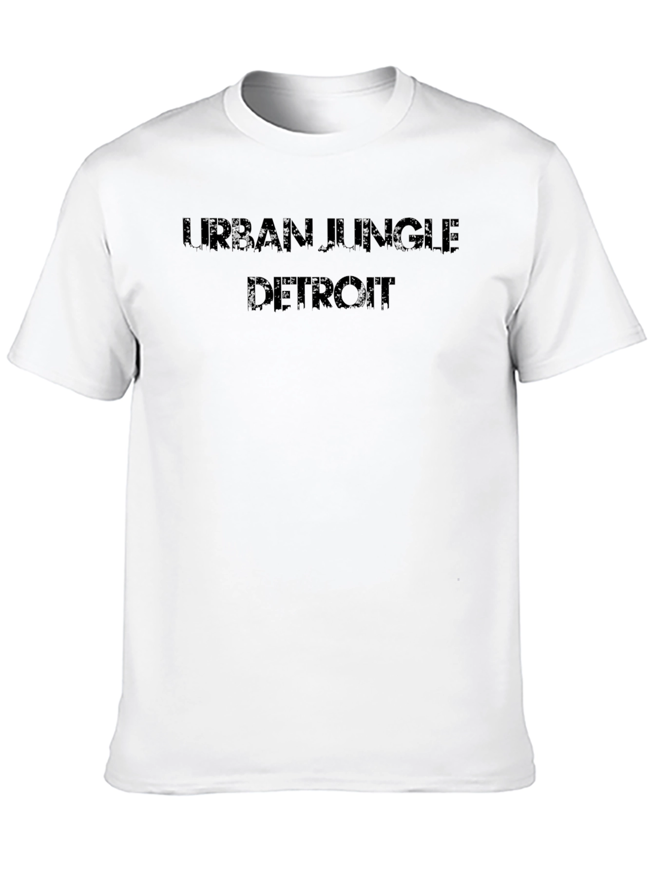 Urban Jungle Detroit Black T-Shirt