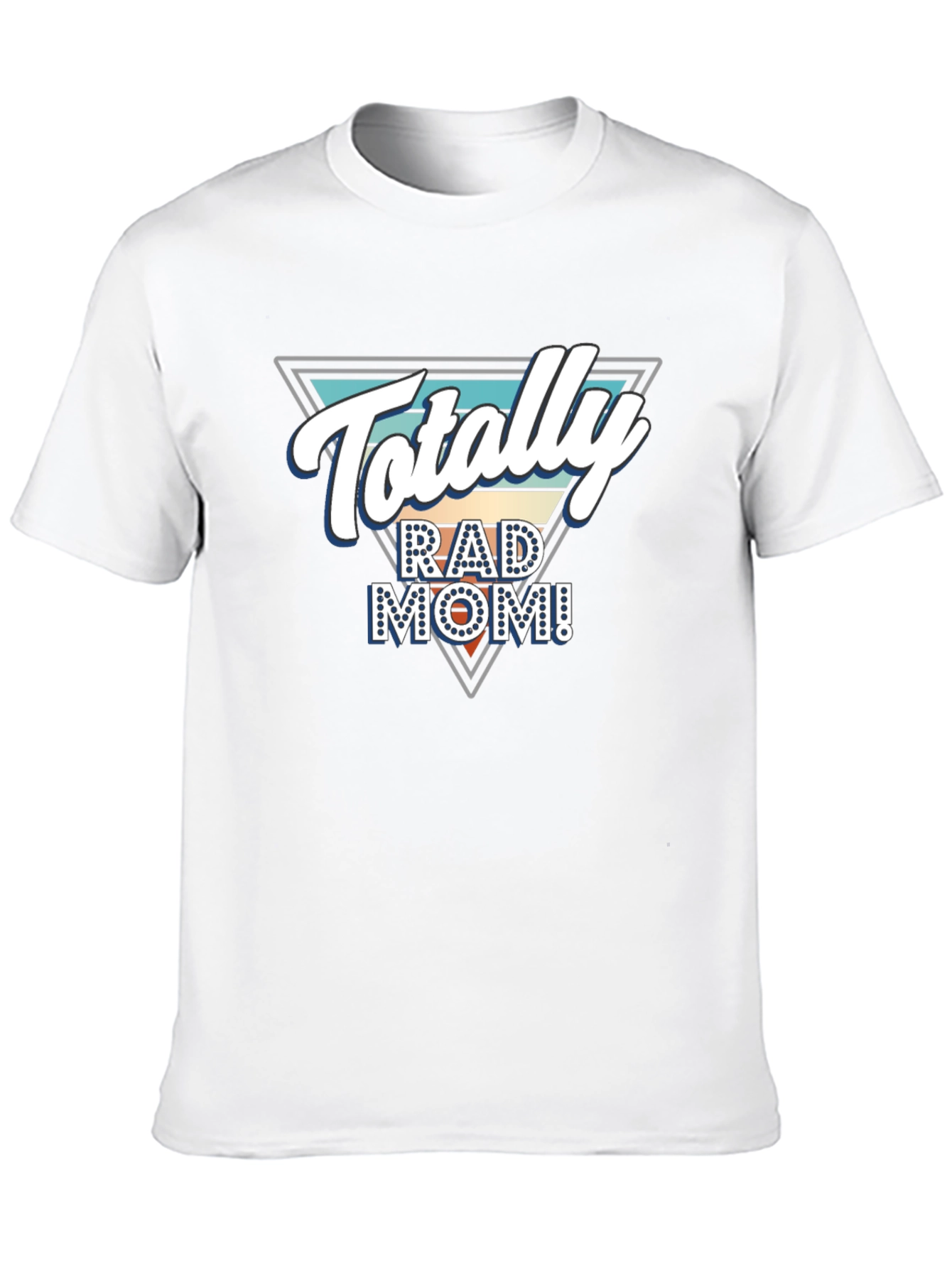 Totally Rad Mom Graphic Tee - Black