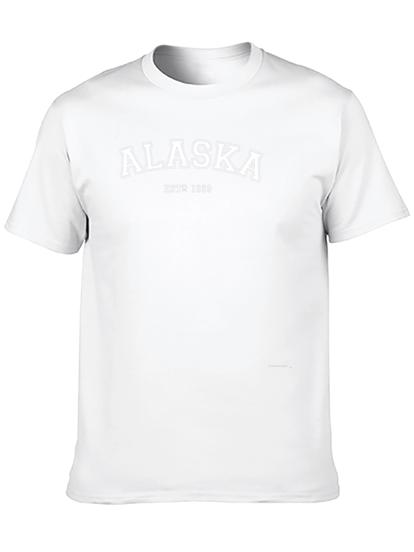 Alaska ESTD 1959 Black Graphic Tee