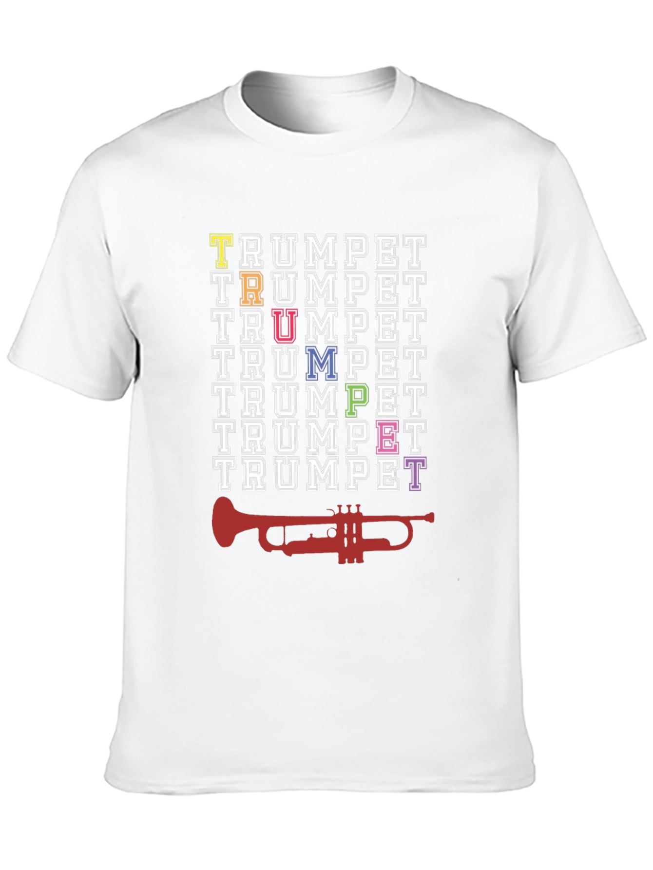 Trumpet Graphic T-Shirt - Musician Tee