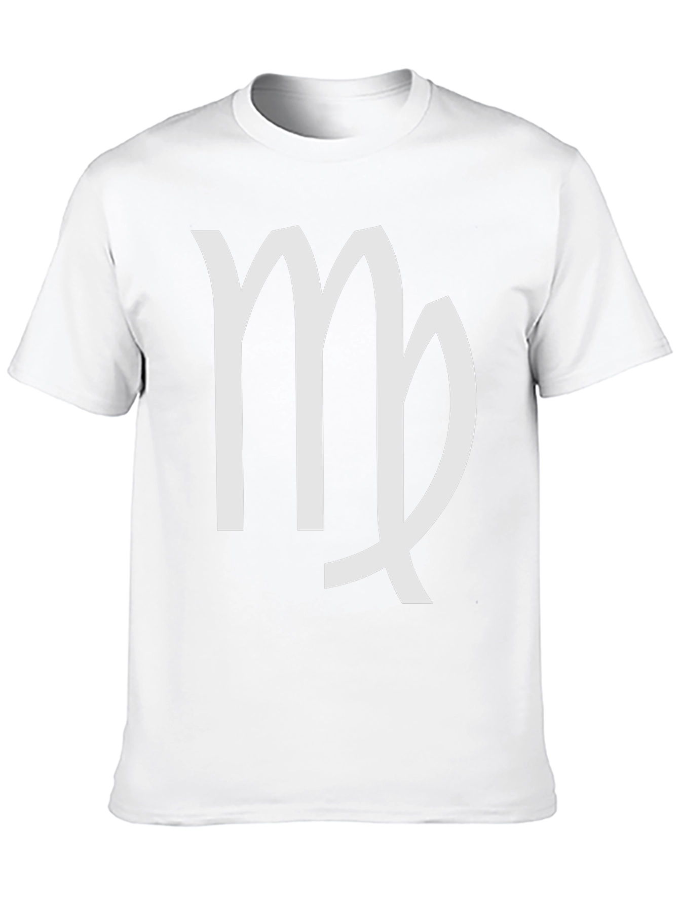 Virgo Zodiac Sign T-Shirt - Black Cotton Tee