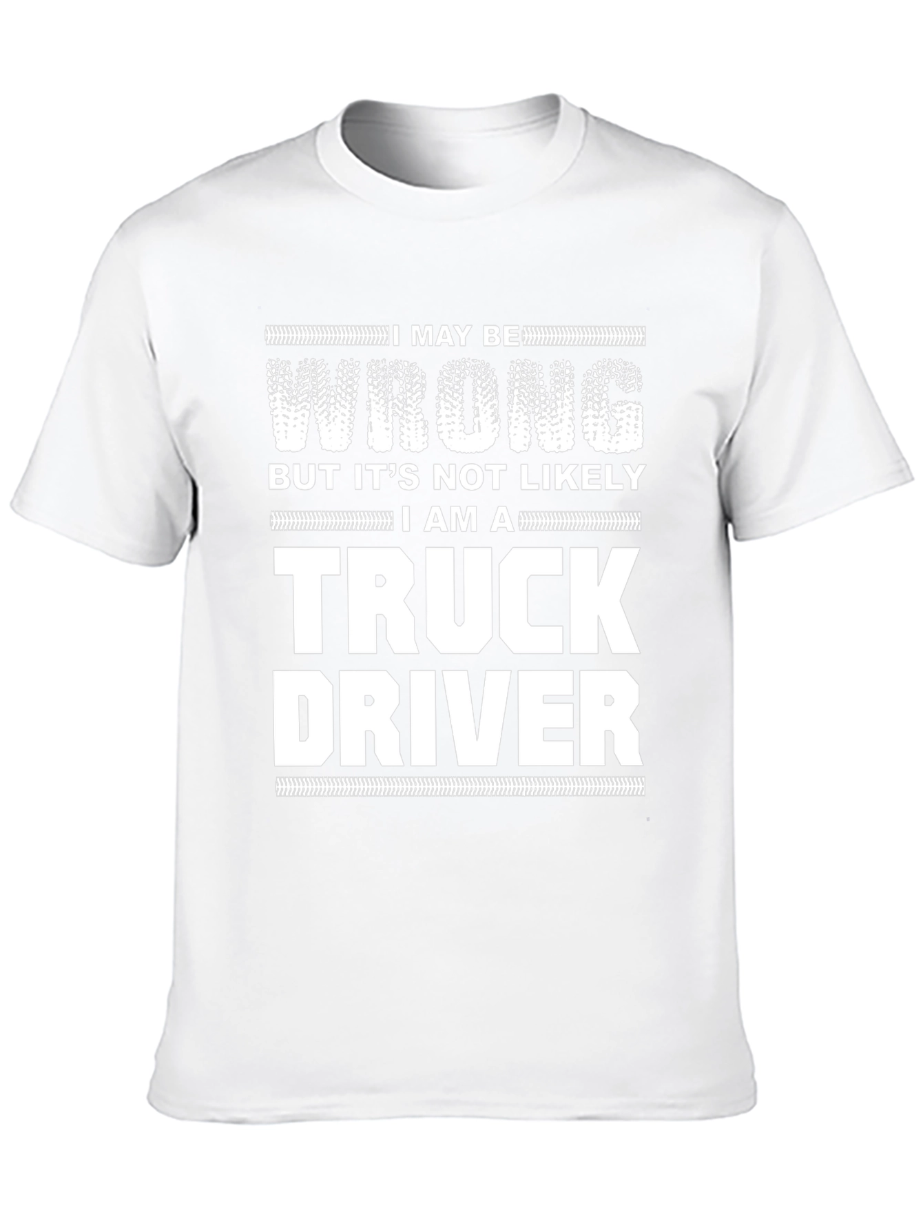 Truck Driver Novelty Graphic T-Shirt