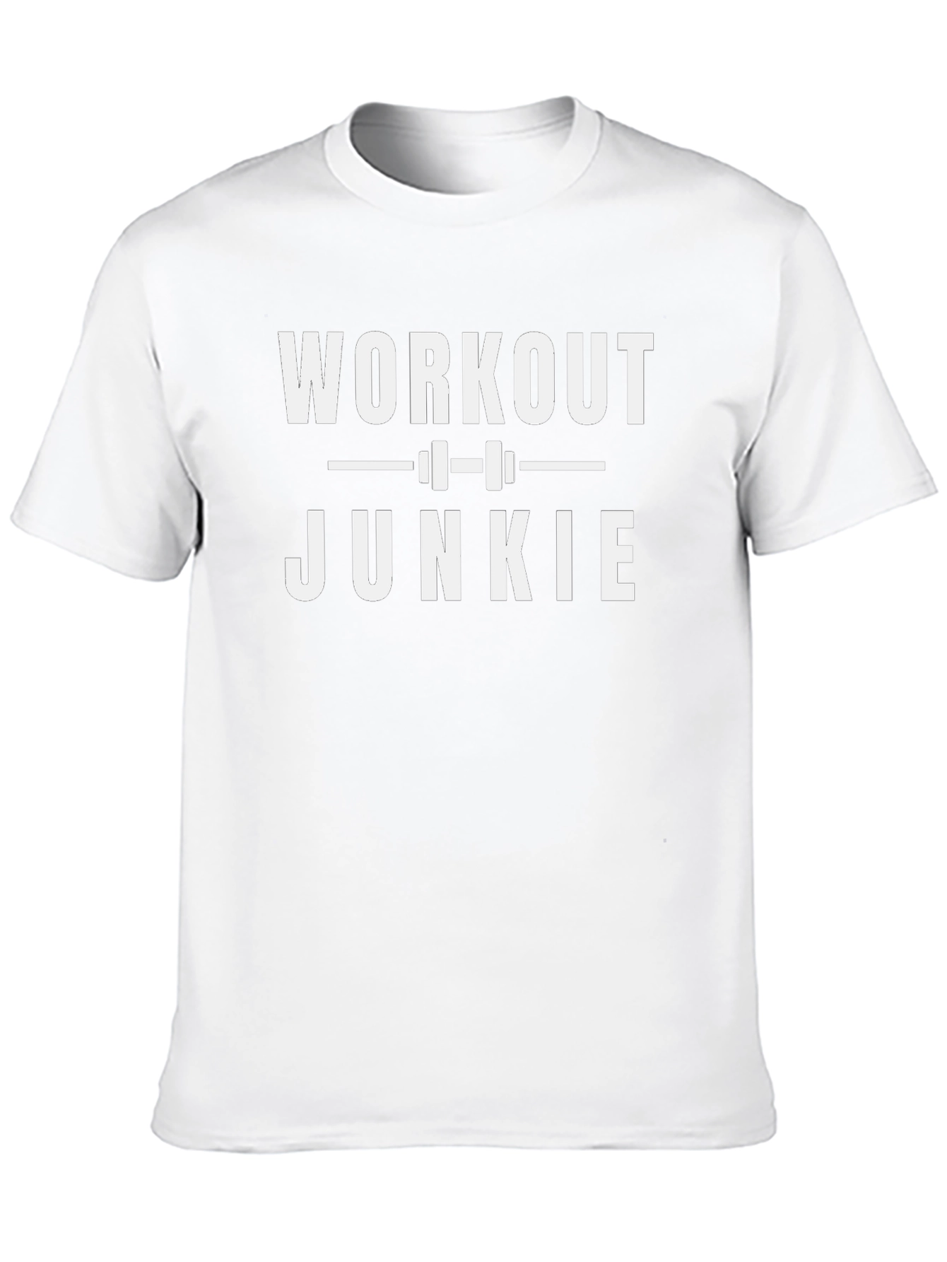 Workout Junkie T-Shirt - Gym Fitness Apparel