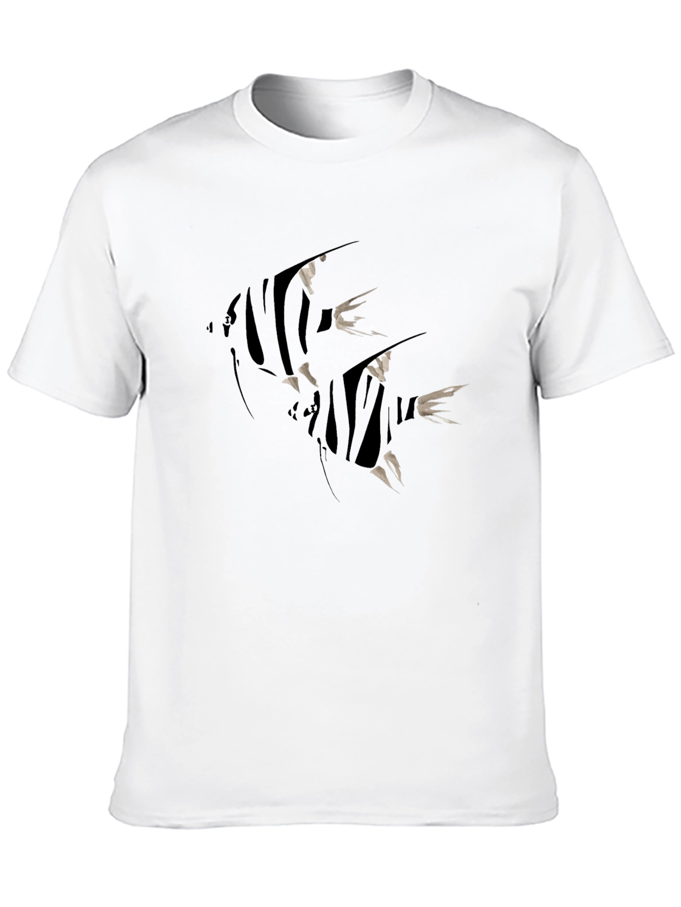 Angelfish Graphic T-Shirt - Black