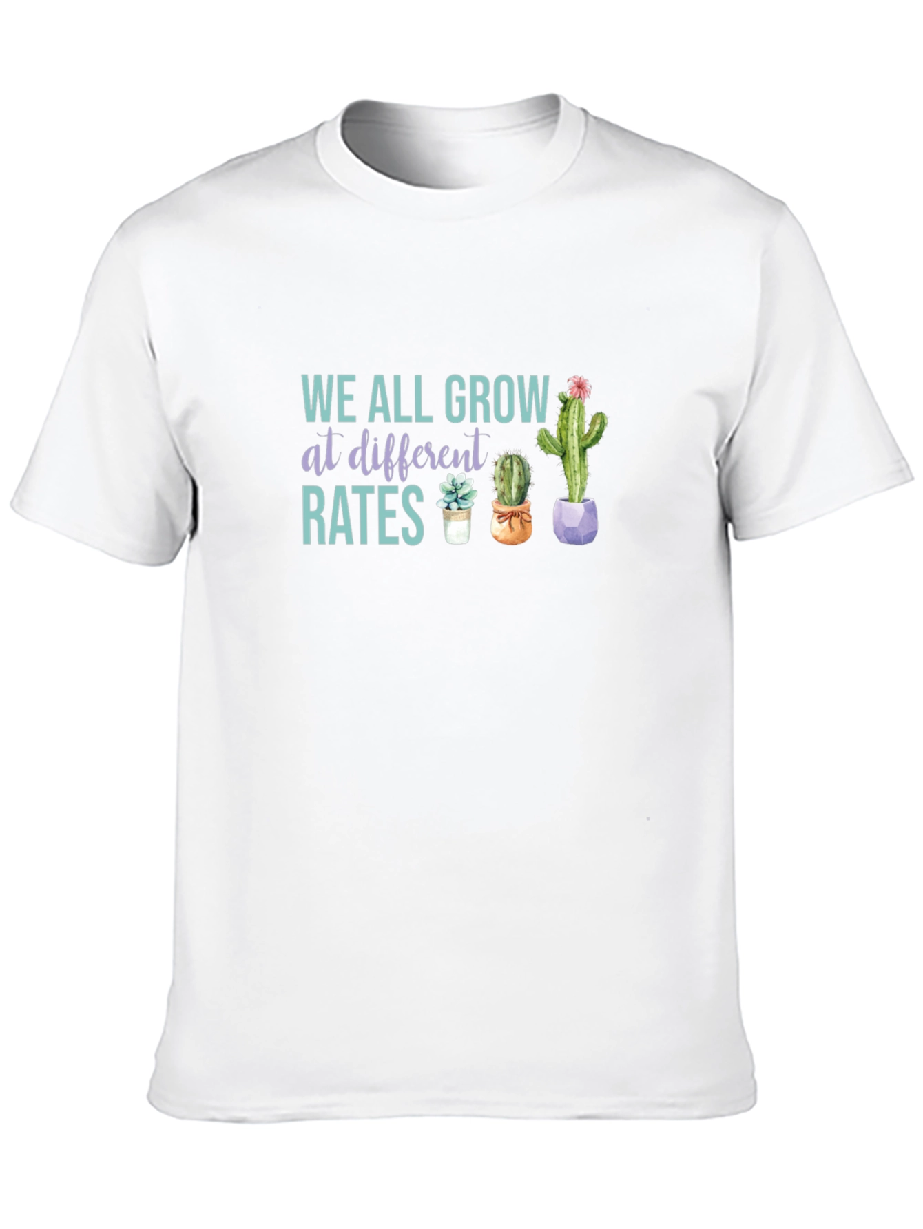 We All Grow at Different Rates Graphic Tee