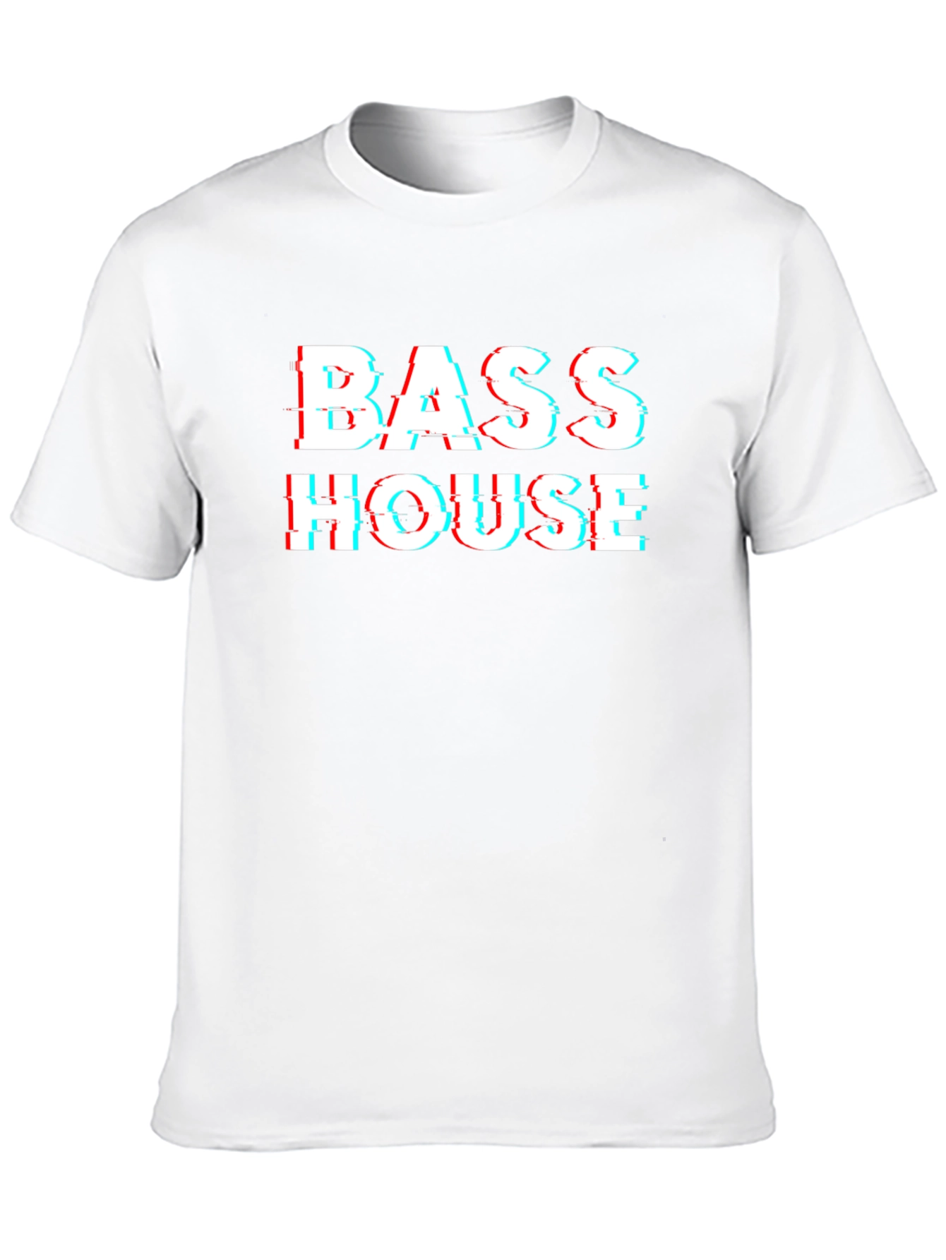 Bass House Glitch T-Shirt - Music Lover Tee