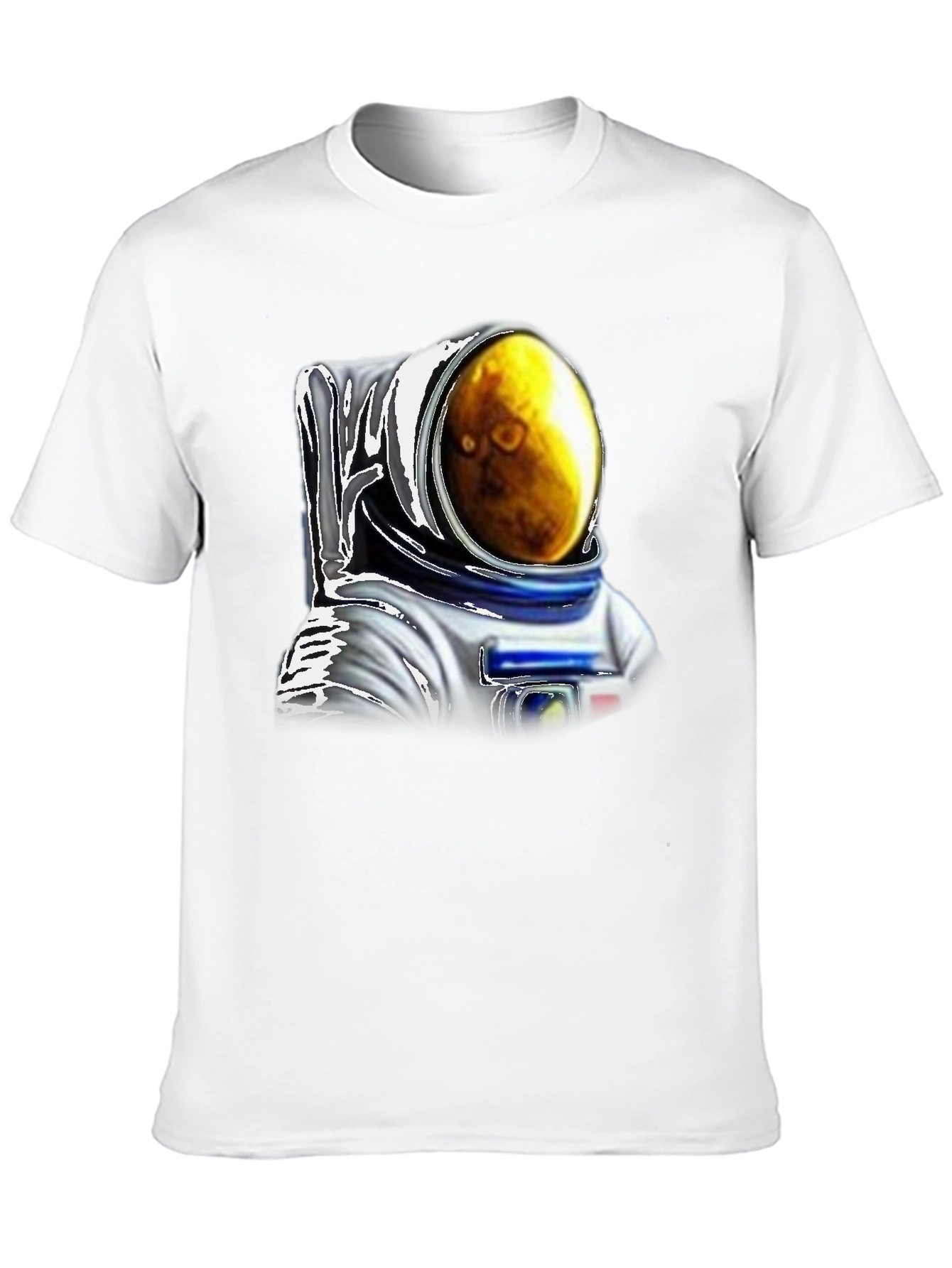 Astronaut Planet T-Shirt - Cosmic Style