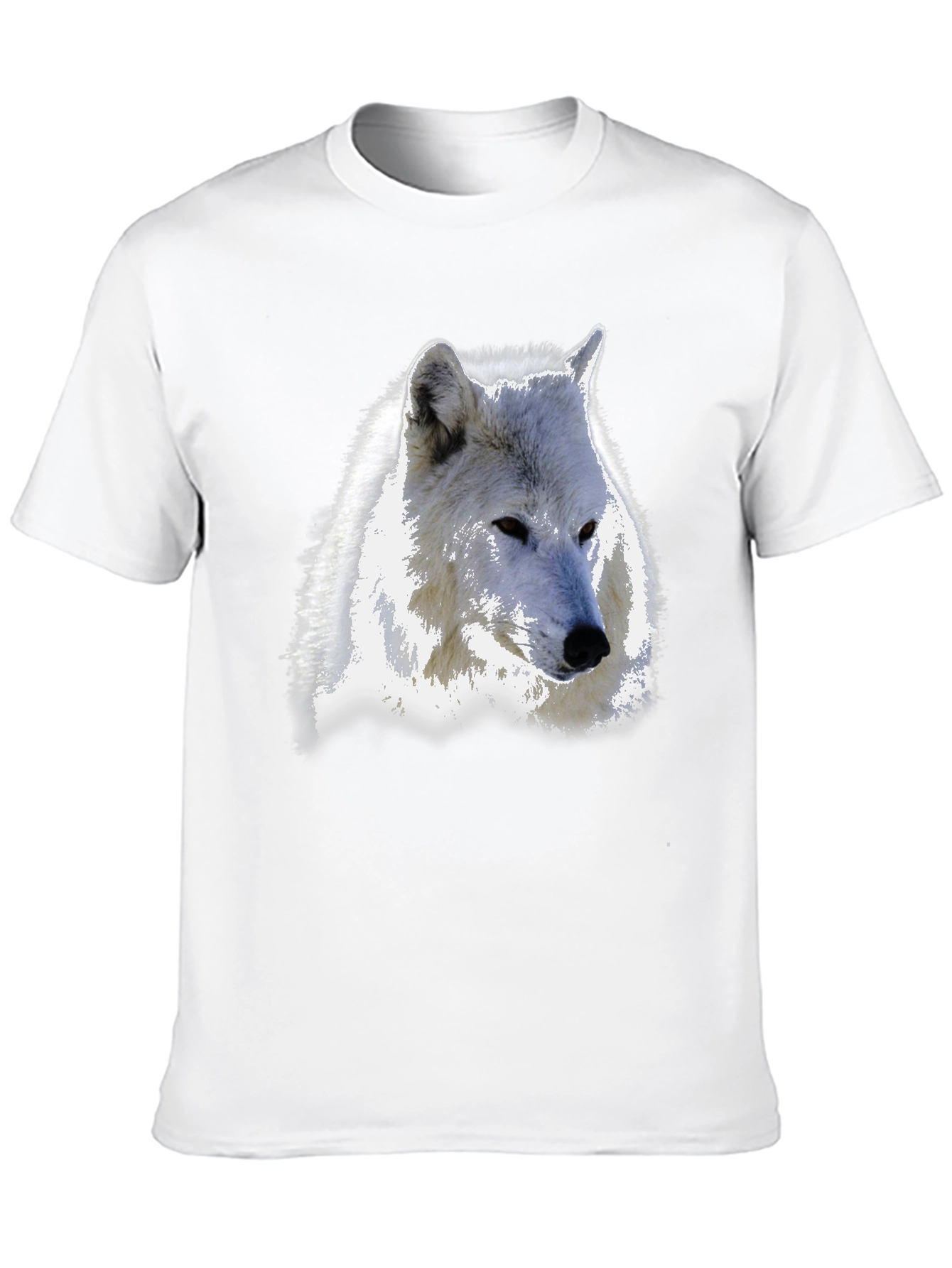 Wolf Graphic T-Shirt - Bold Black Tee