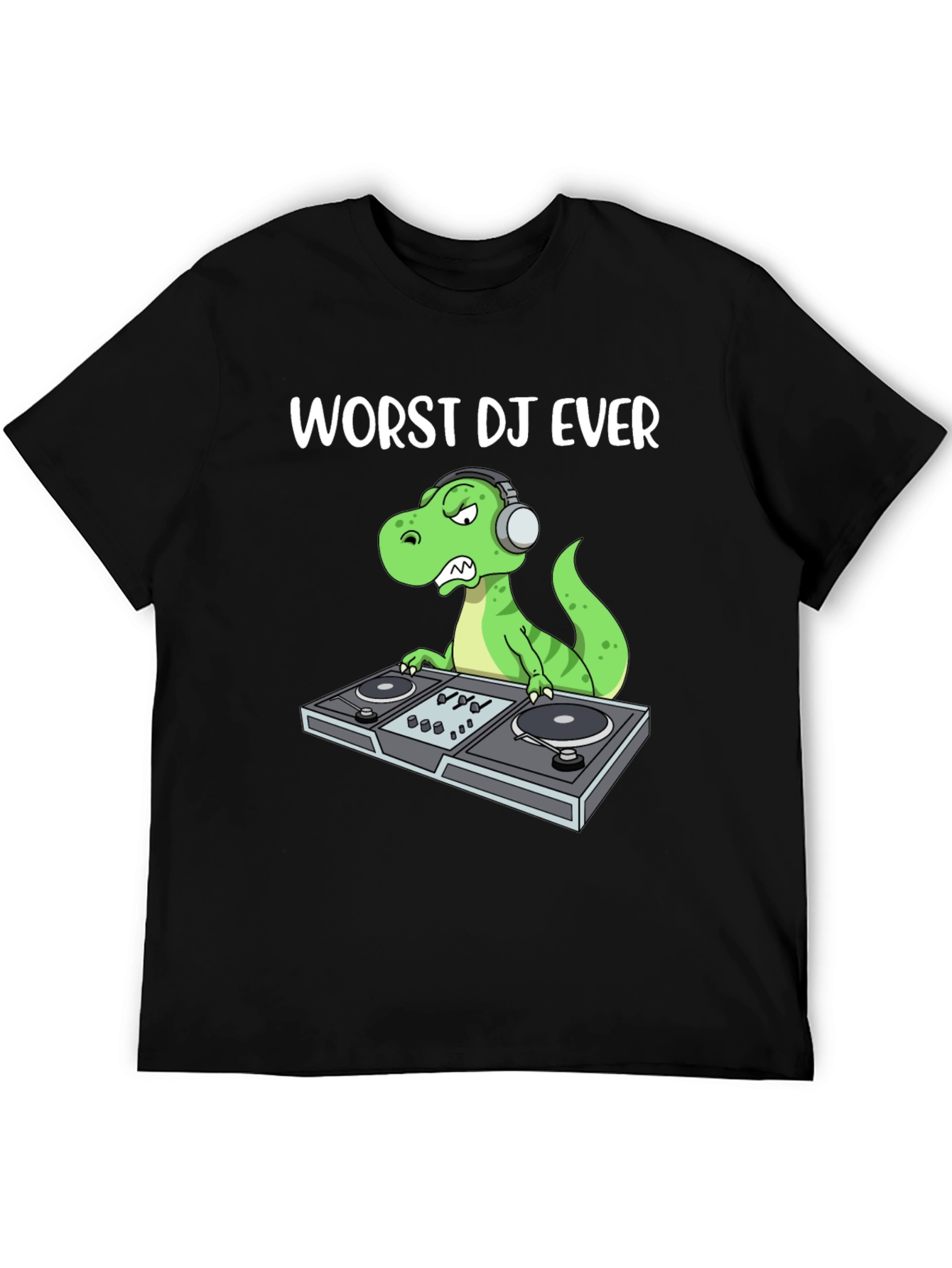 Worst DJ Ever T-Rex Graphic Tee