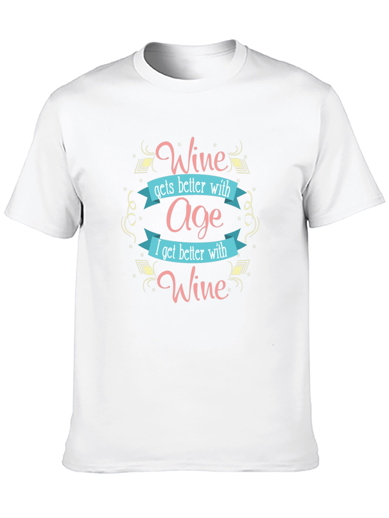 Wine Gets Better with Age Graphic Tee