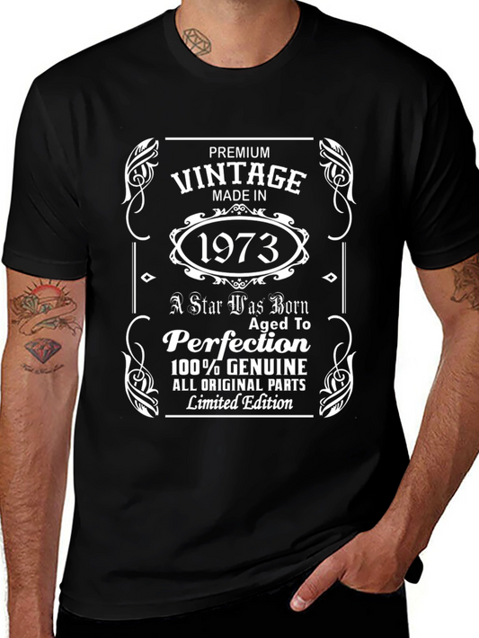 Vintage 1973 T-Shirt: Limited Edition Birthday Gift