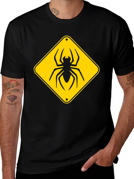 Warning: Spider Crossing T-Shirt