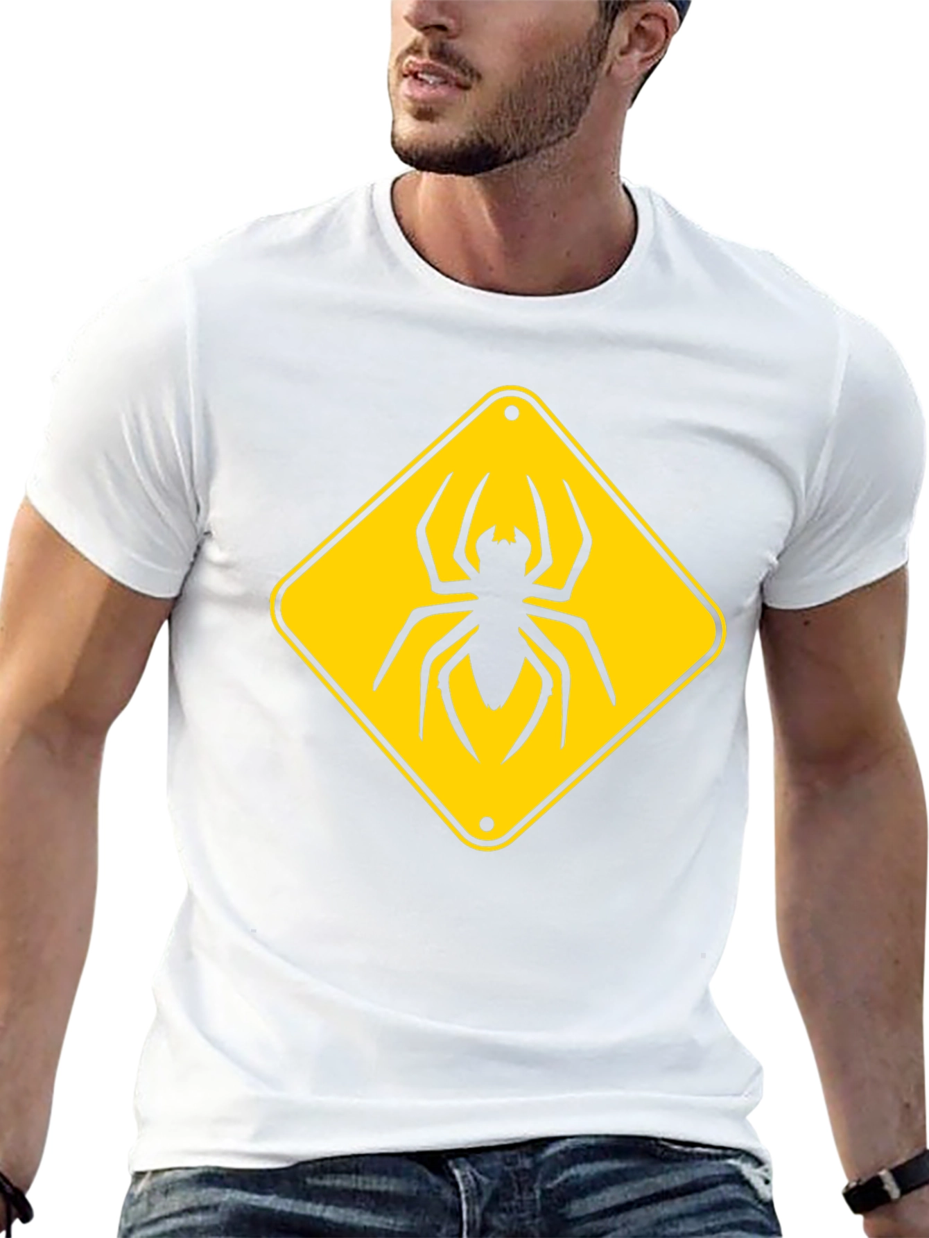 Warning: Spider Crossing T-Shirt