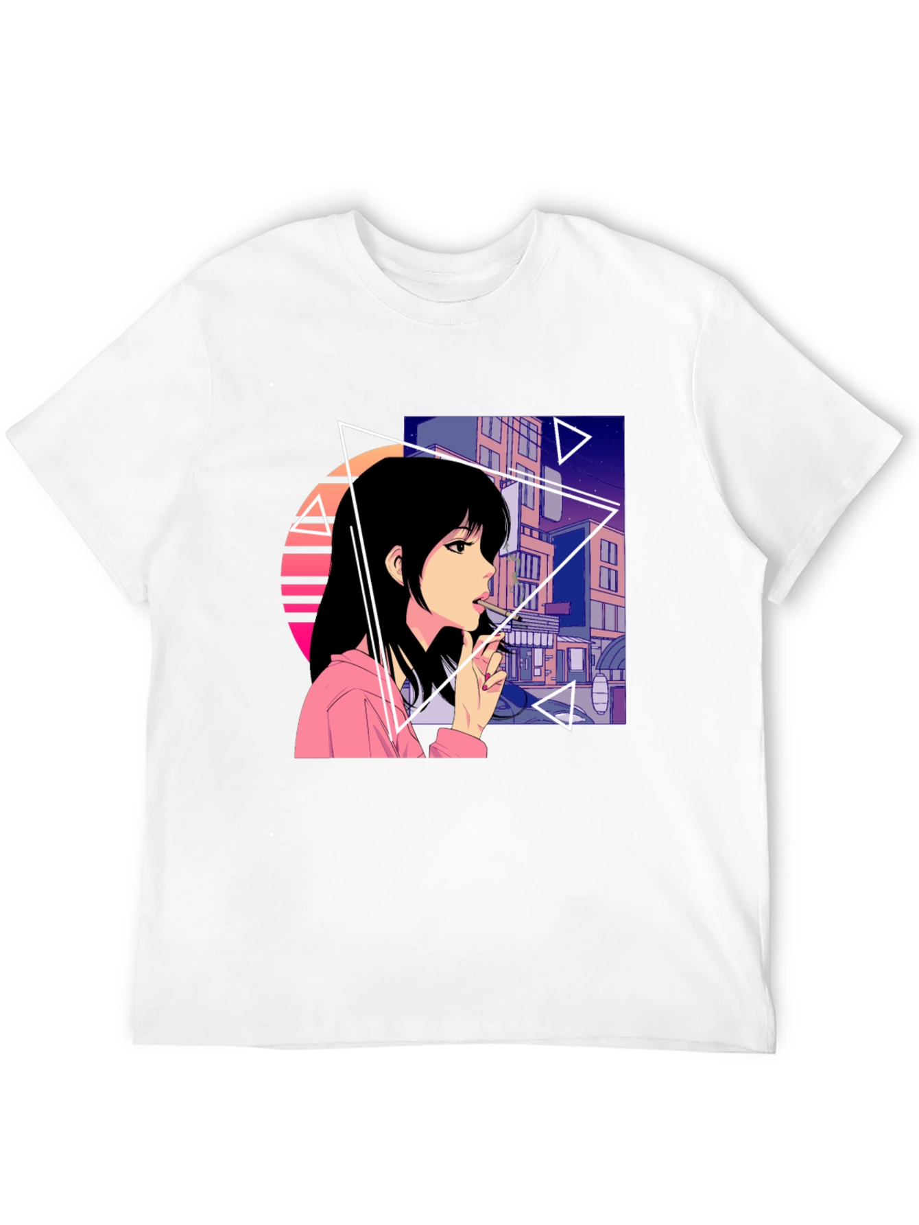 Anime Girl Graphic T-Shirt - Streetwear Fashion Tee