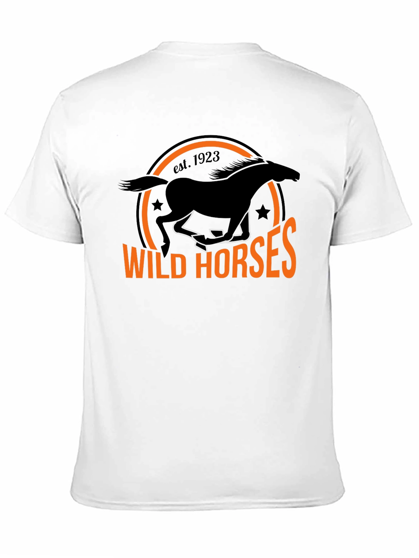 Wild Horses Graphic Tee - Black