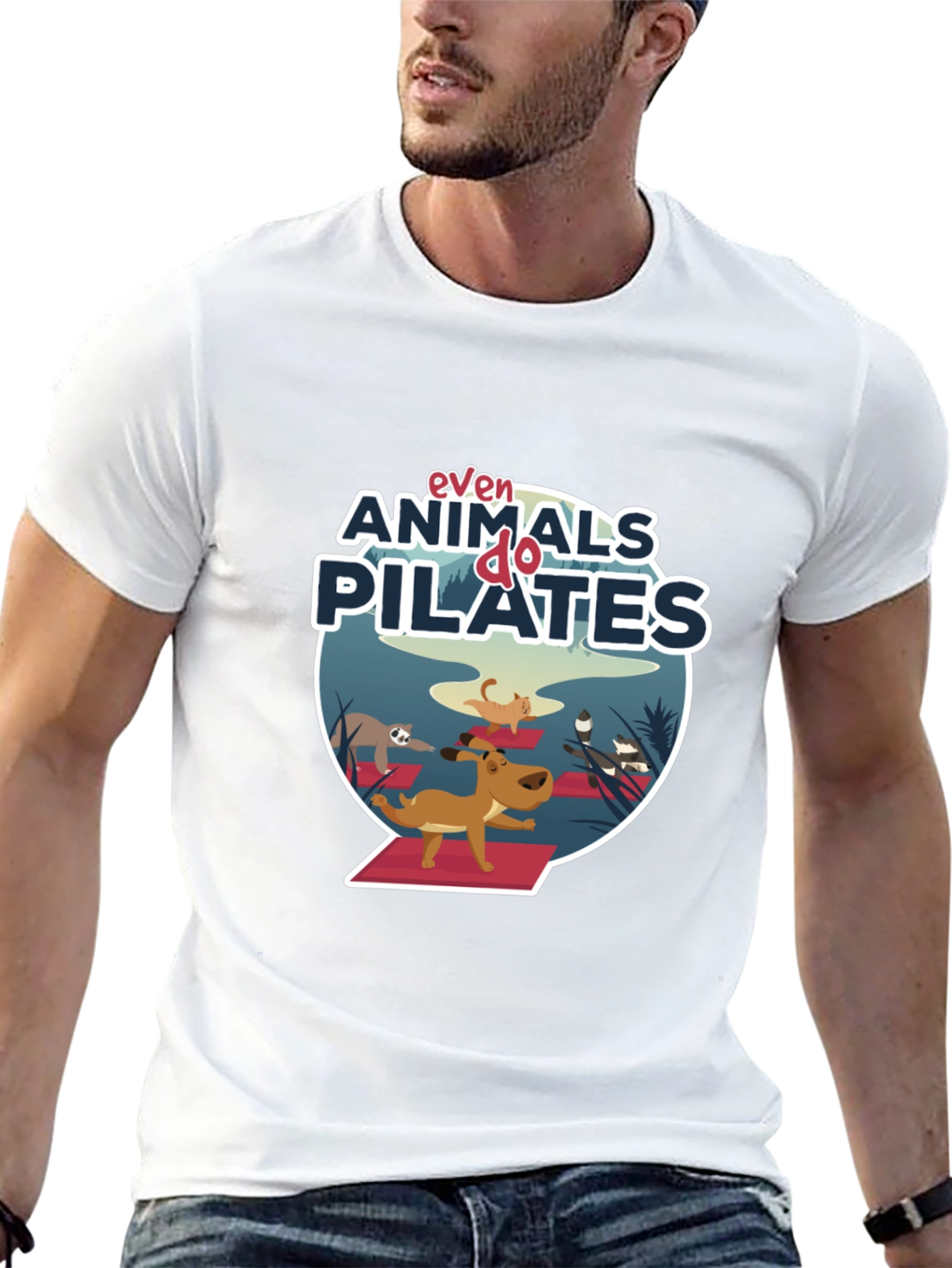 Animals Doing Pilates T-Shirt