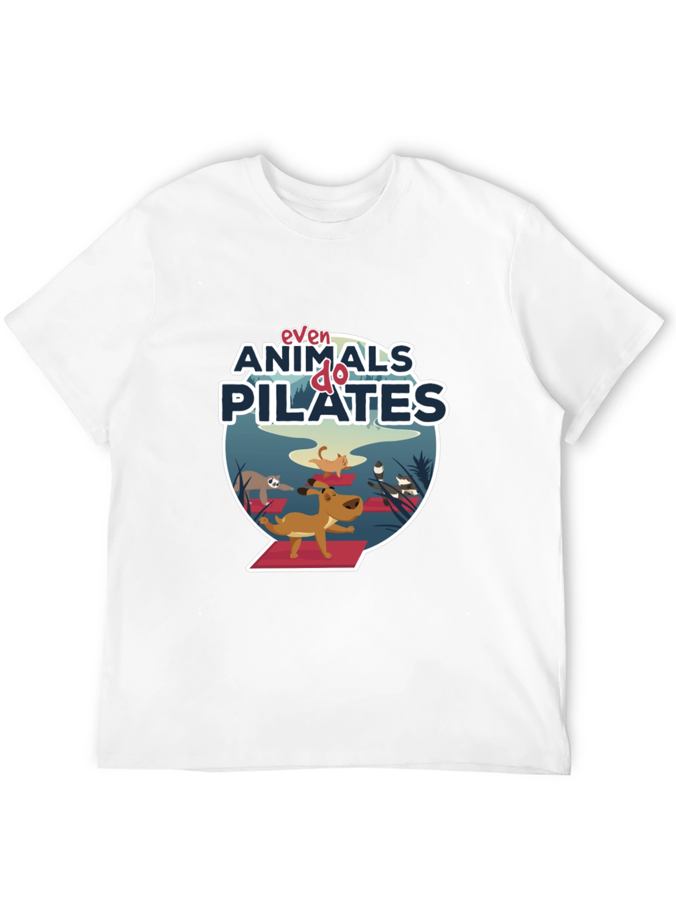 Animals Doing Pilates T-Shirt