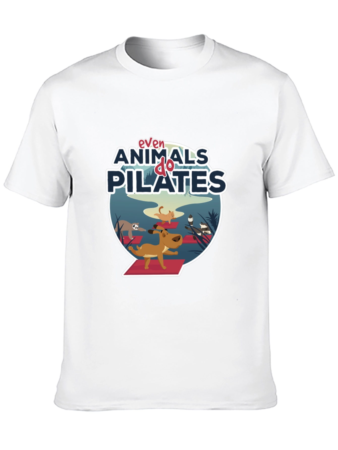 Animals Doing Pilates T-Shirt