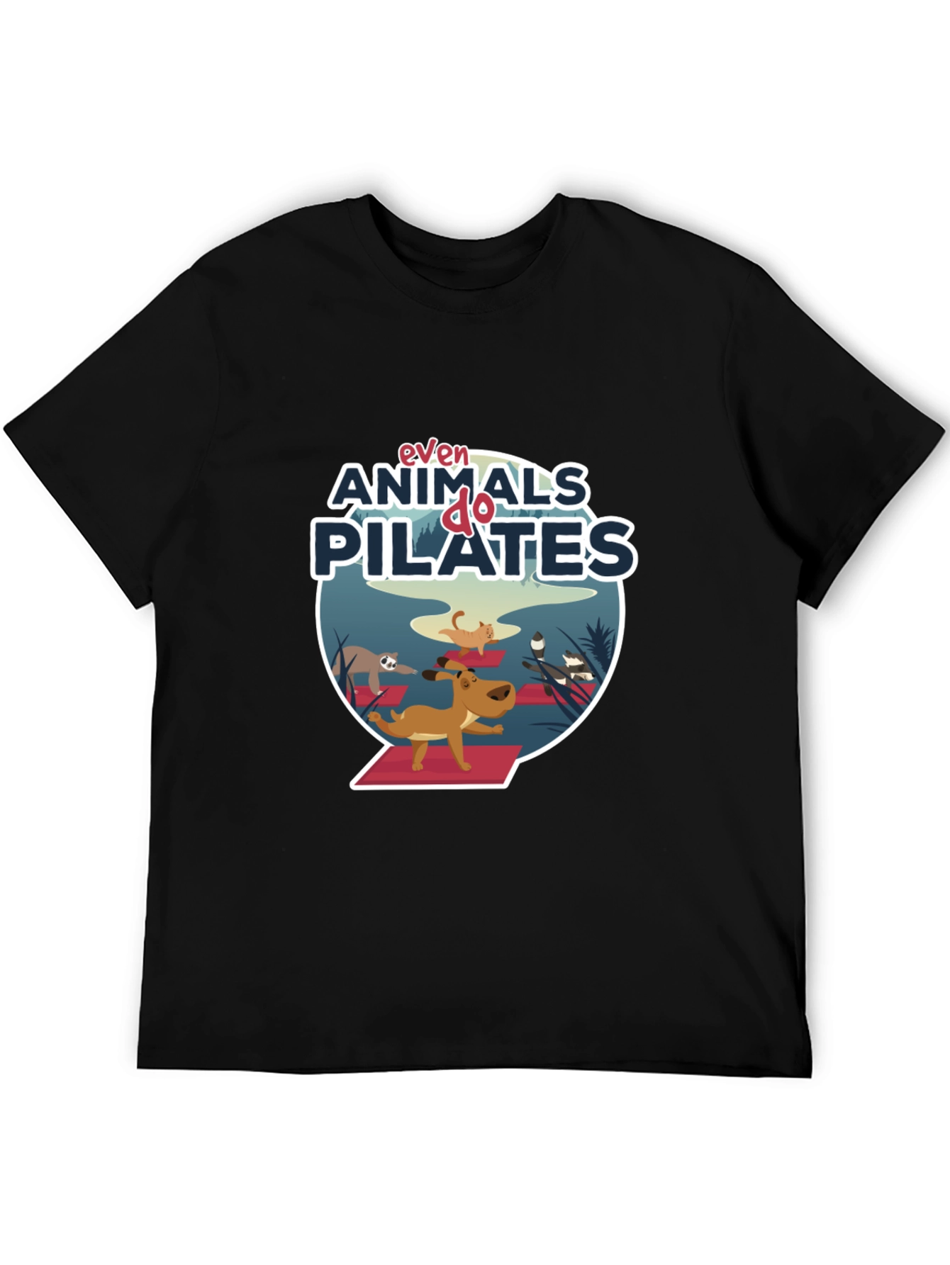 Animals Doing Pilates T-Shirt
