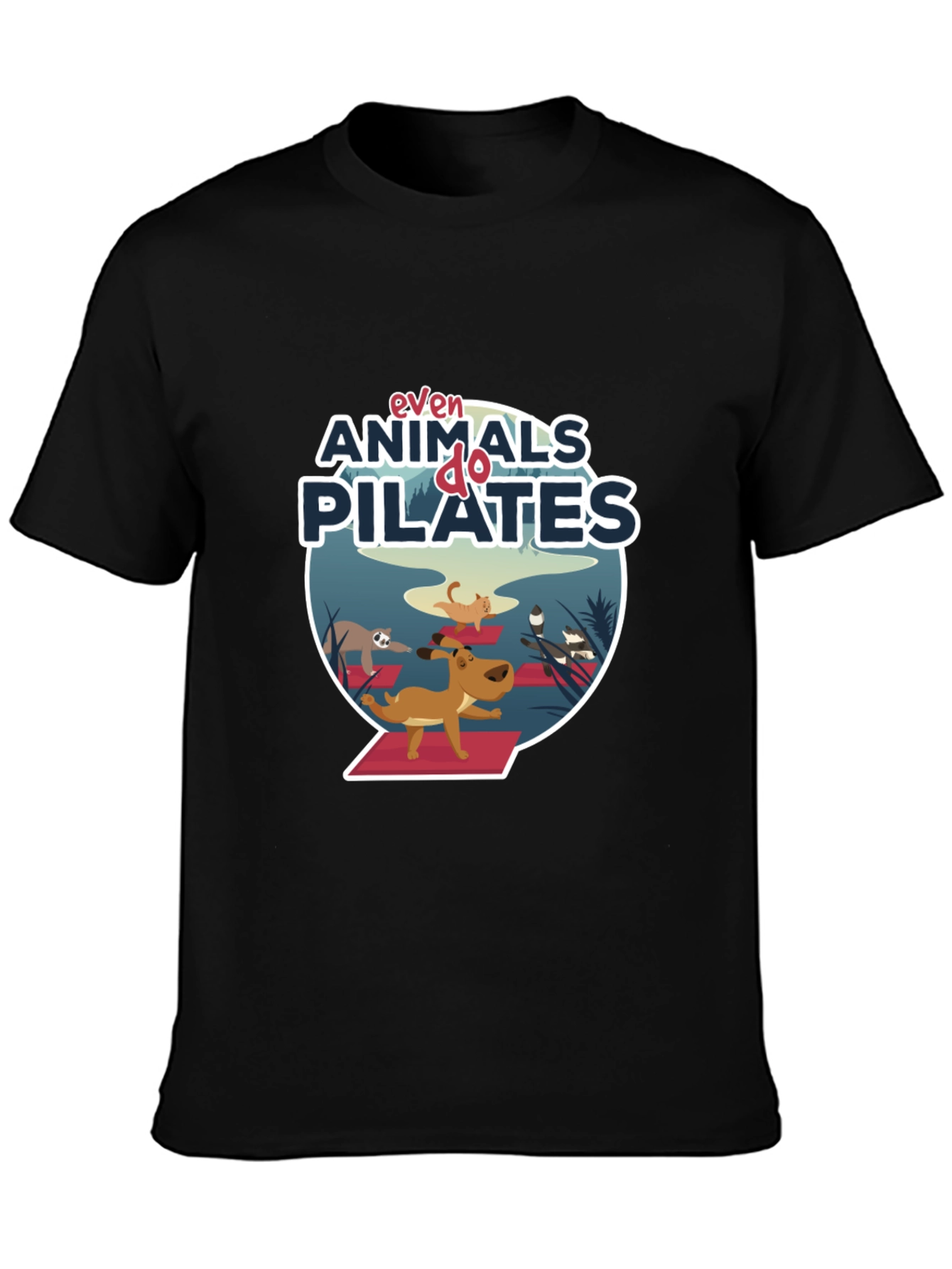 Animals Doing Pilates T-Shirt