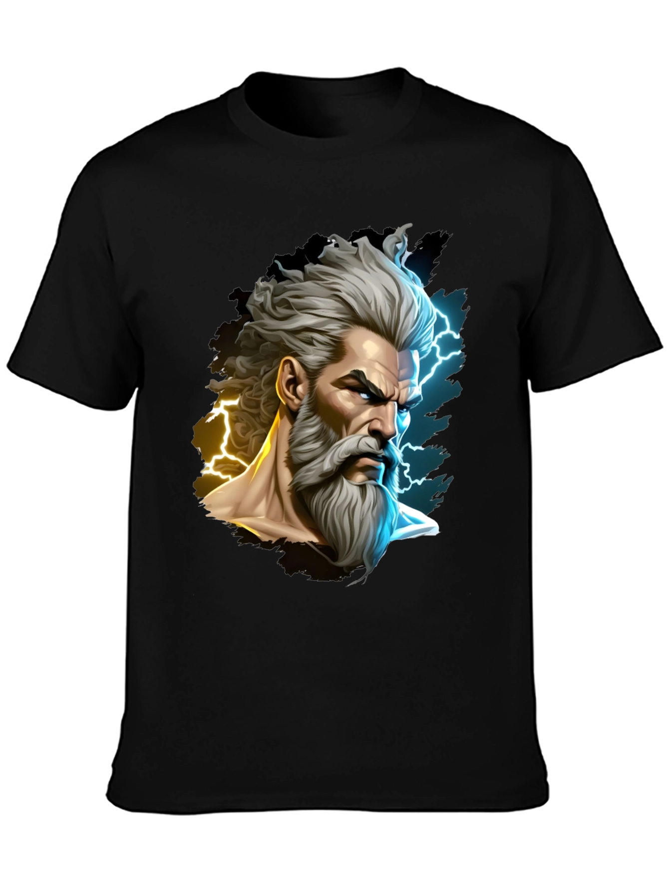 Zeus Graphic T-Shirt - God of Thunder Tee