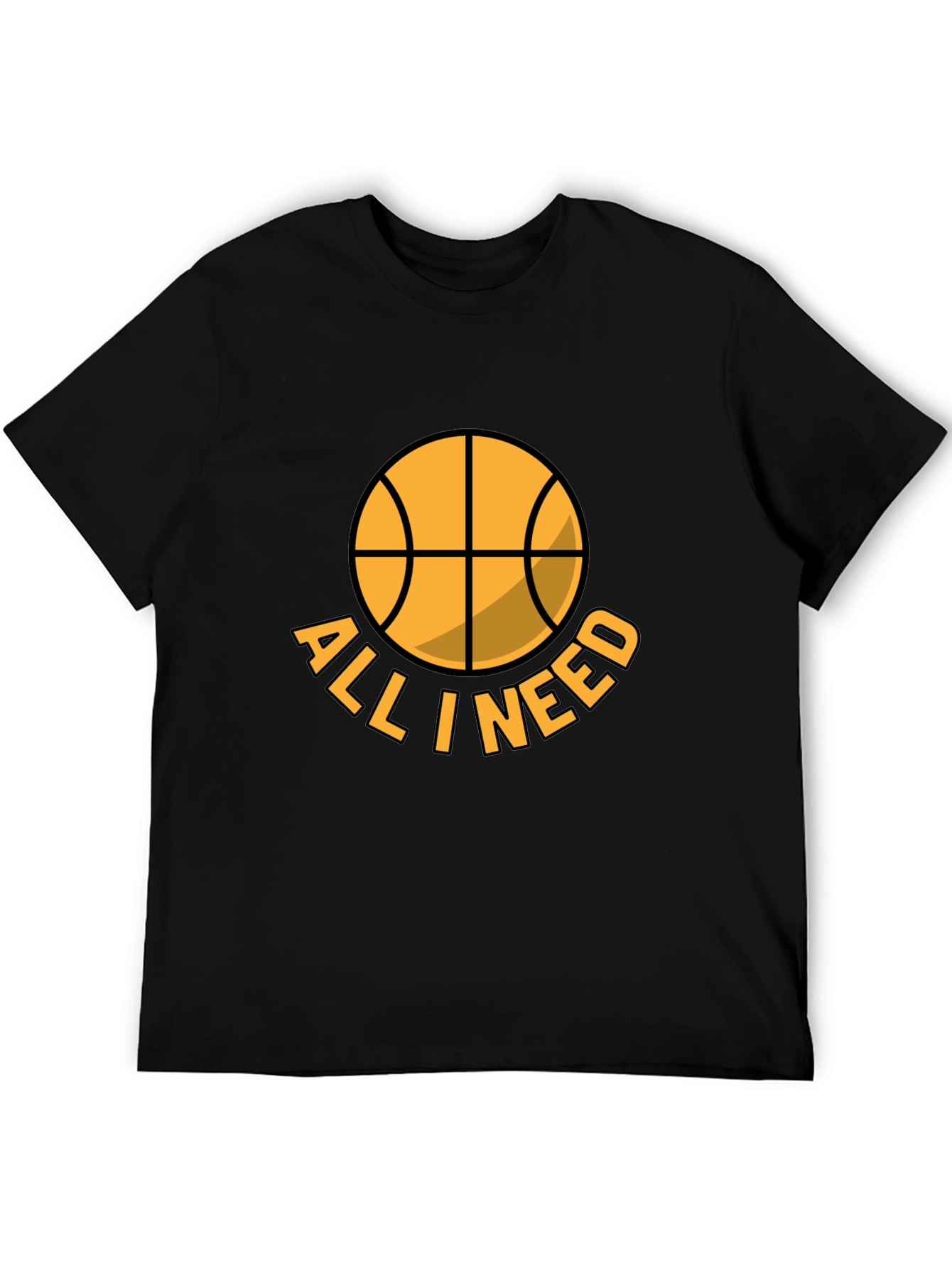 Basketball Graphic Tee - All I Need T-Shirt