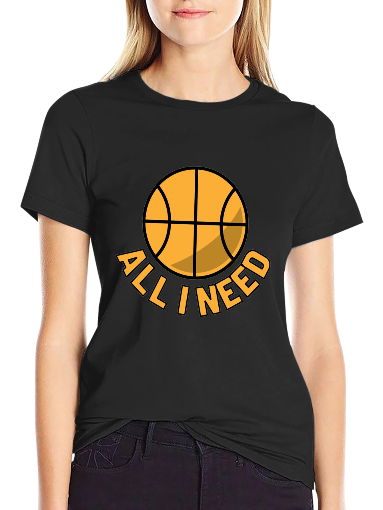 Basketball Graphic Tee - All I Need T-Shirt