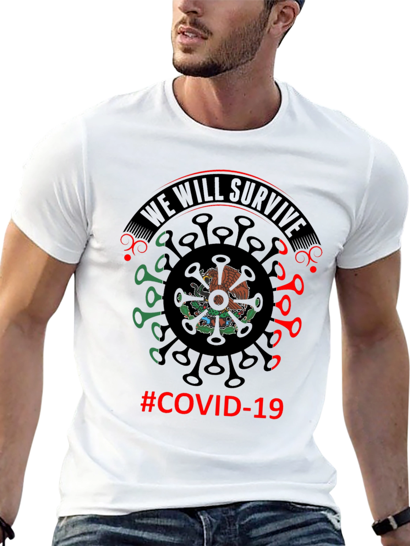 We Will Survive Mexico COVID-19 T-Shirt