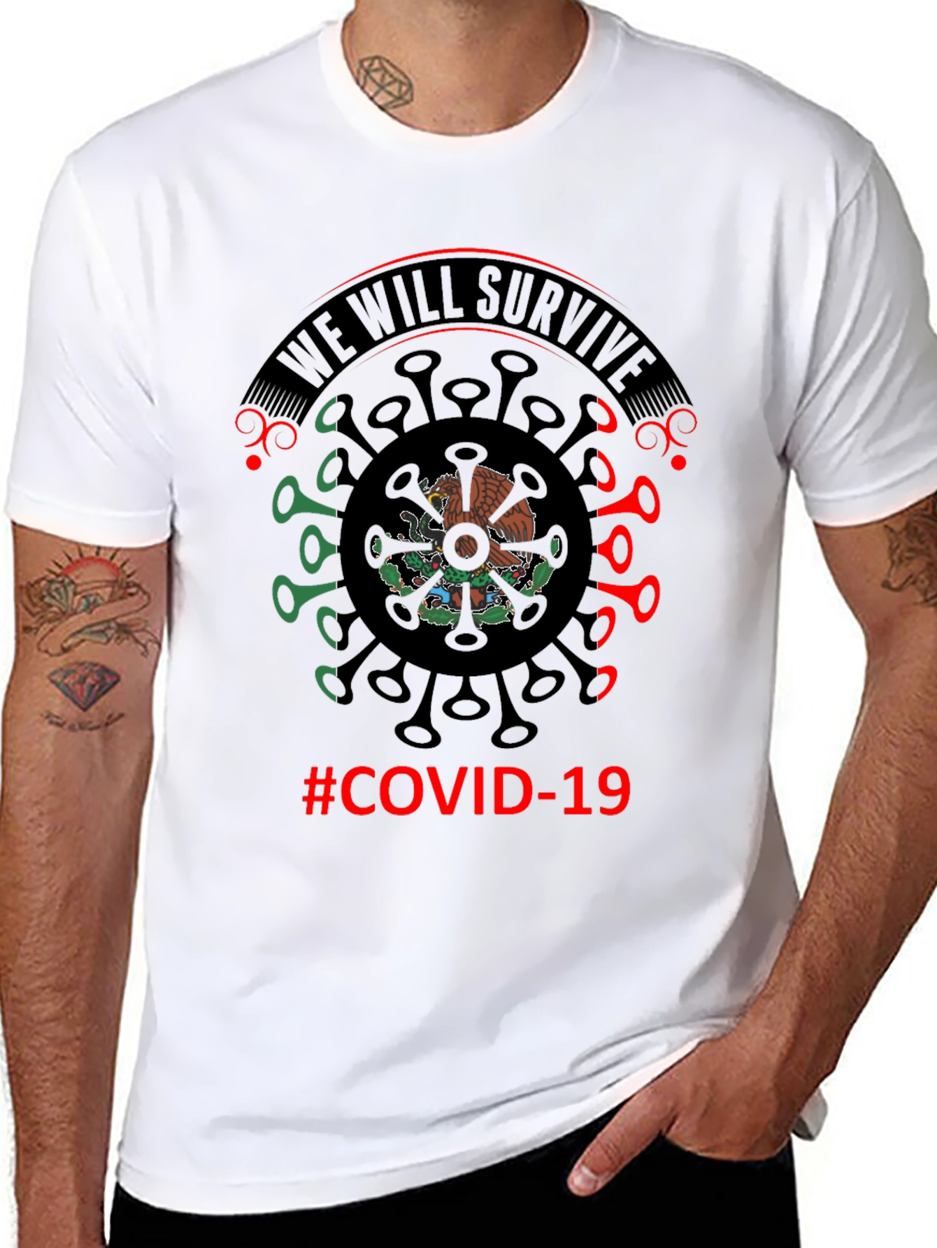 We Will Survive Mexico COVID-19 T-Shirt