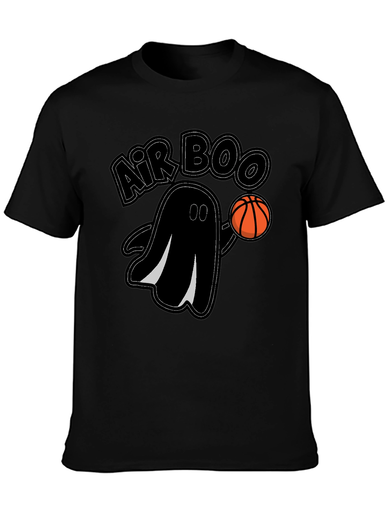 Air Boo T-Shirt - Halloween Basketball Ghost Tee