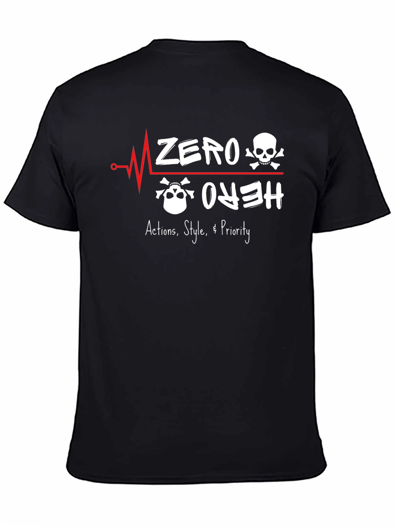 Zero Ouch Hero T-Shirt - Funny Graphic Tee