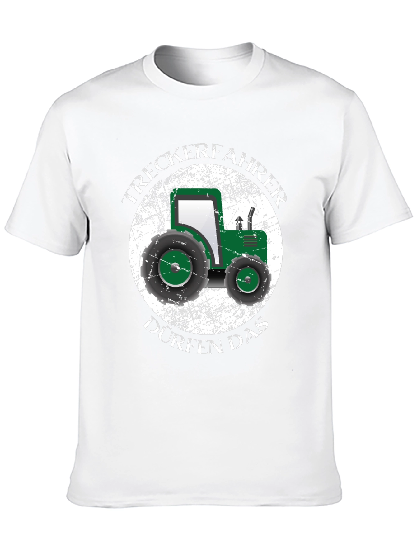 Tractor Driver Black T-Shirt