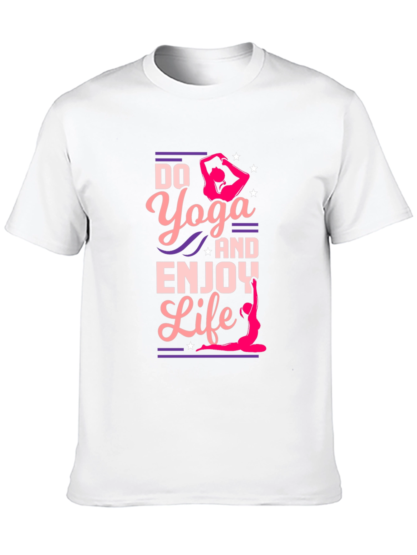 Yoga Life Black Graphic Tee