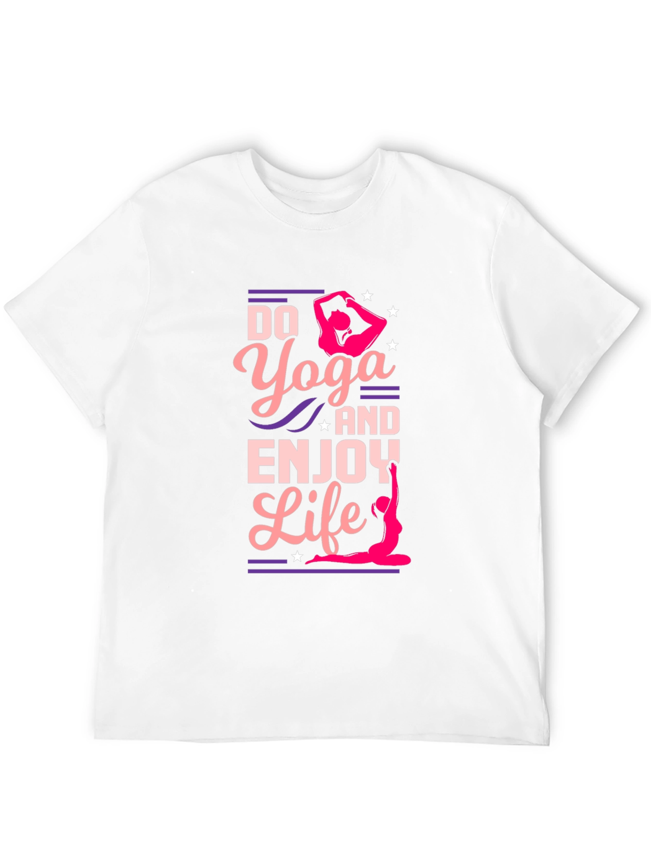 Yoga Life Black Graphic Tee