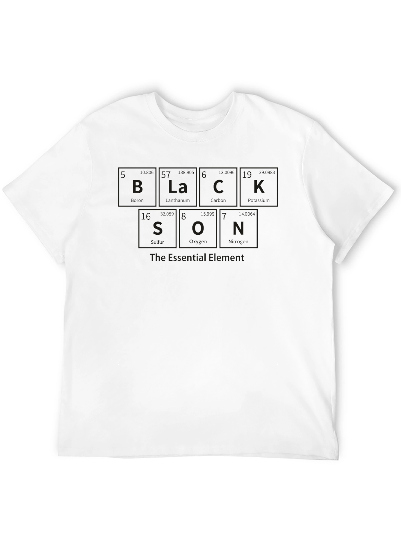 Blackson Periodic Table T-Shirt